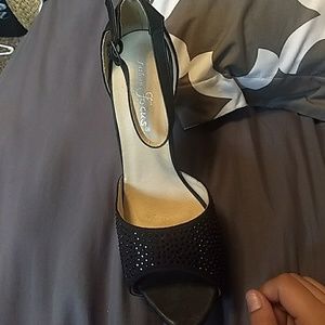 Black Fashion Focus Heels